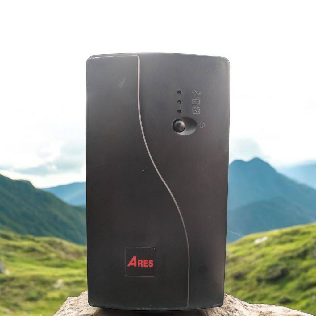 Lưu điện UPS Ares AR2200 Công suất 2000va/1200w,Hàng cũ không bình ắc quy hệ 24vDC