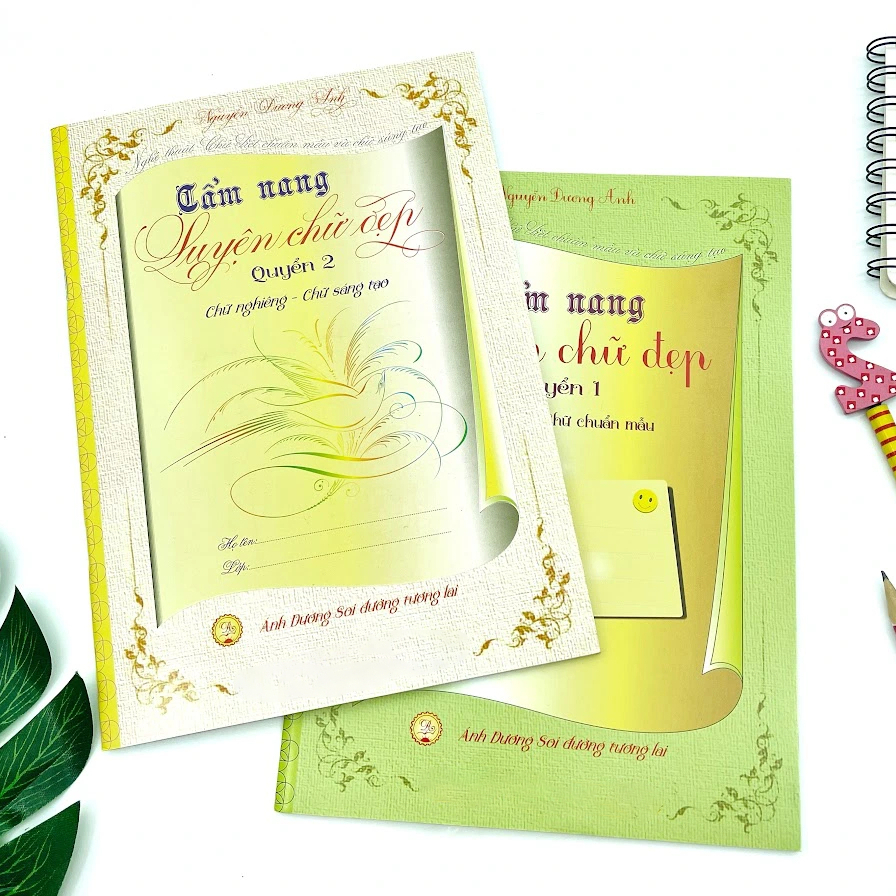 Vở cẩm nang luyện chữ đẹp toàn tập