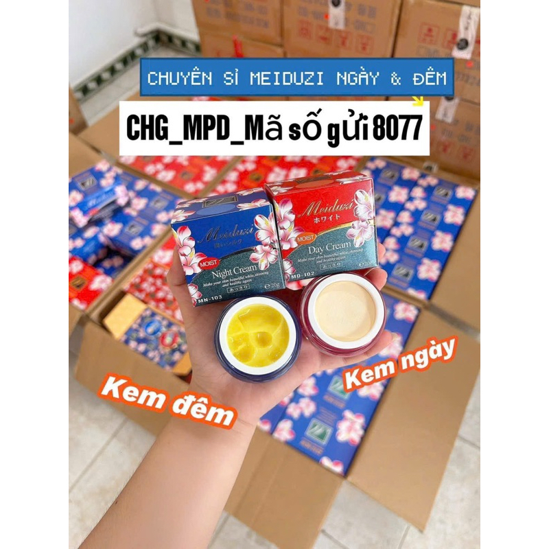 FACE MEIDUZI DAY & NIGHT CREAM CHÍNH HÃNG MẪU MỚI NHẤT