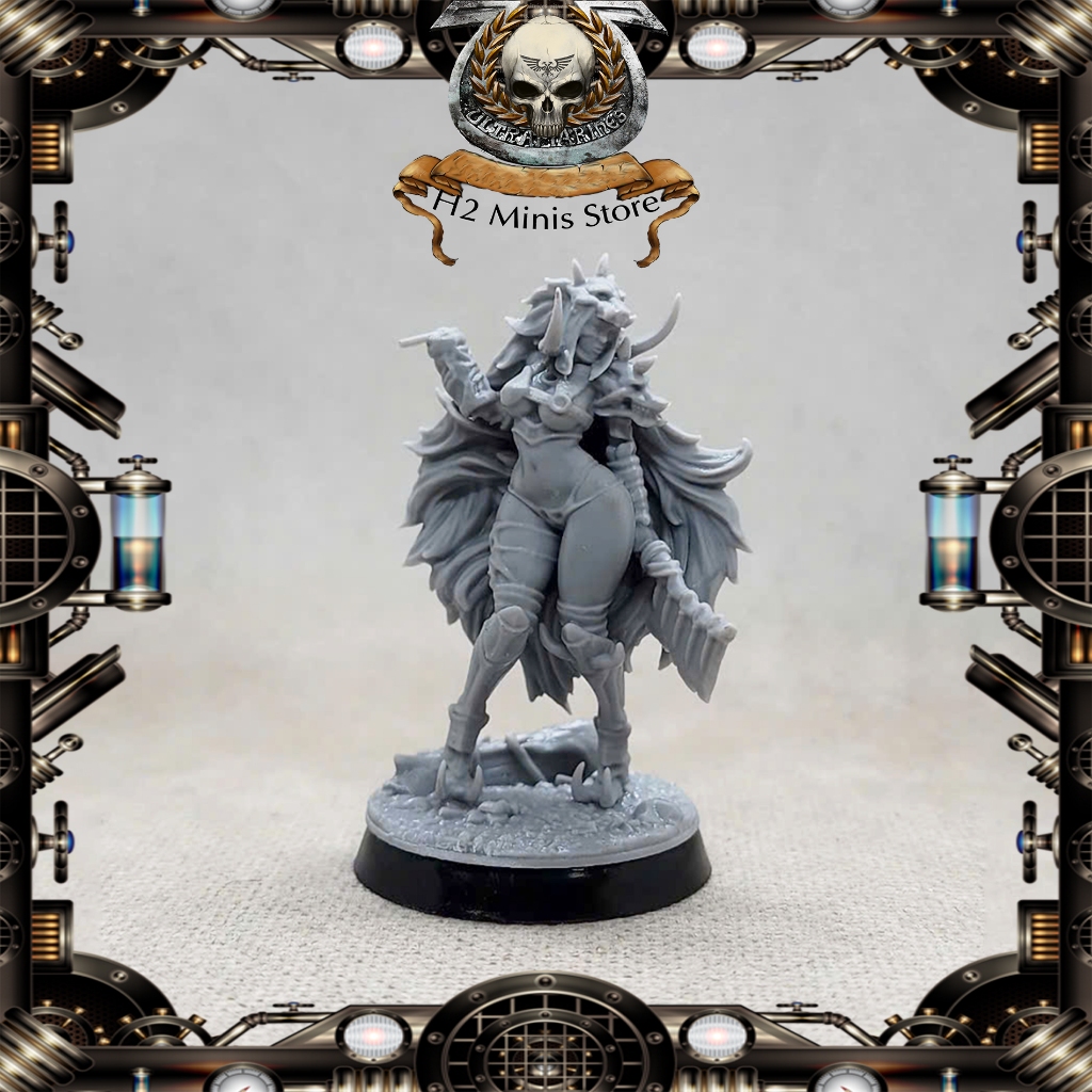 [Mô hình in 3D] Mô hình DnD - Pinup Butcher (Kingdom Death Monster)