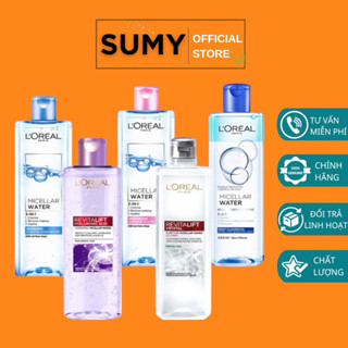  Nước tẩy trang LOreal Paris Micellar Water 400ml 95ml làm sạch sâu 3-in-1 - SUMY 