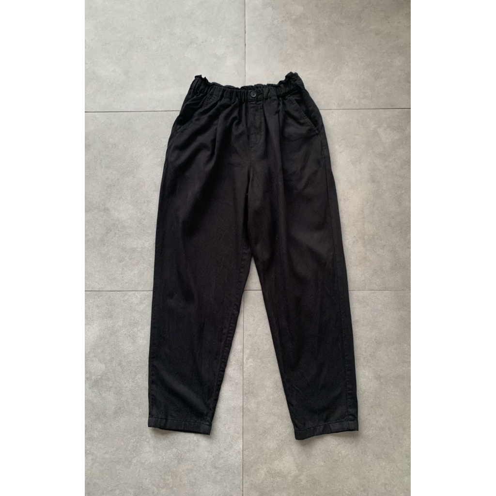 [Chu_2nd] Quần baggy  2hand vải mềm Uni kids 150 cạp chun, độ mới thấp k lỗi ạ. Size kids 150