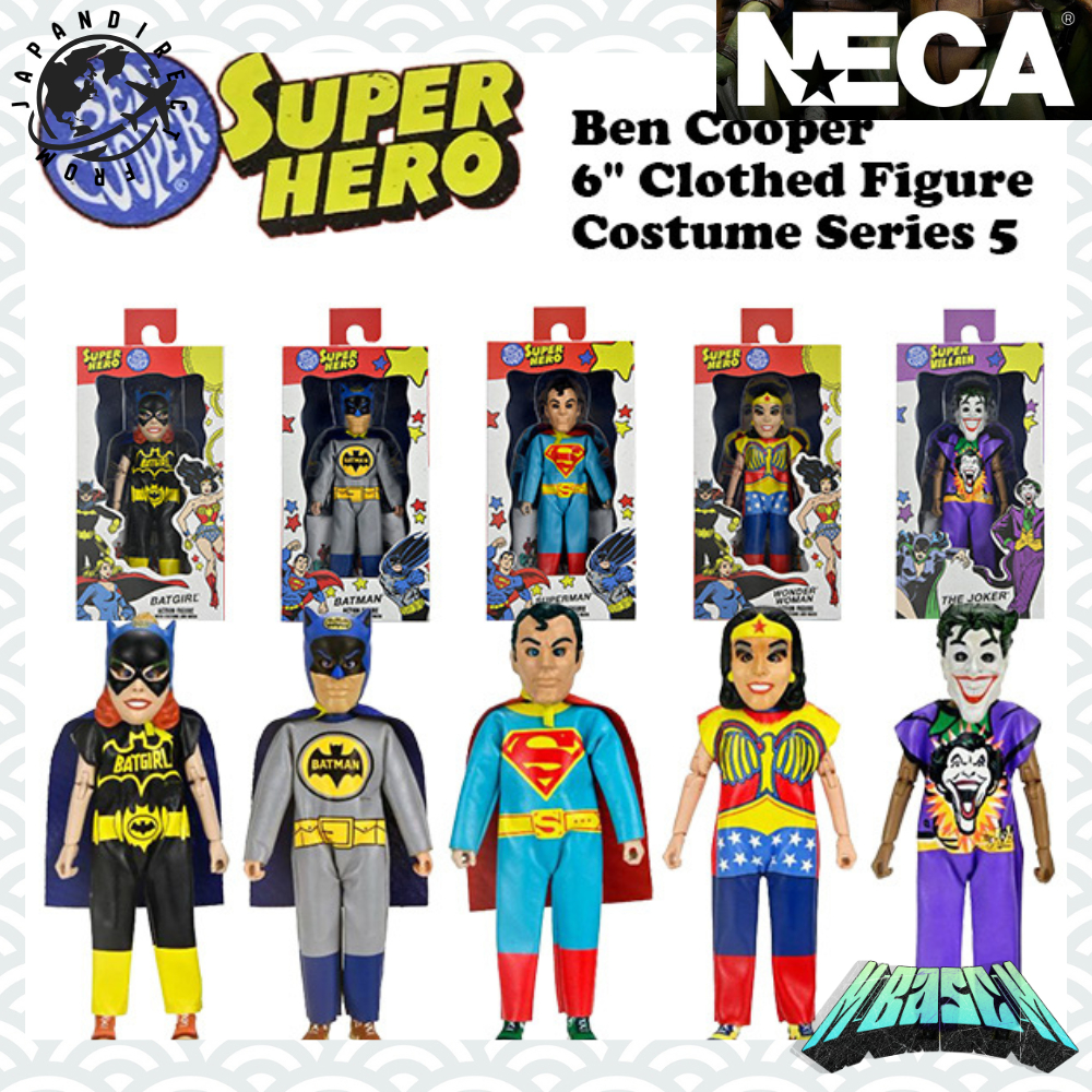 NECA DC Comics x Ben Cooper Series 5 Mô Hình Chính Hãng Nhật