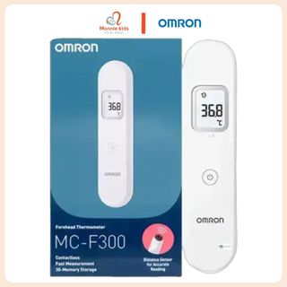 Nhiệt kế đo trán Omron MCF300 cho bé sơ sinh, dụng cụ đo nhiệt hồng ngoại chính xác - Monnie Kids