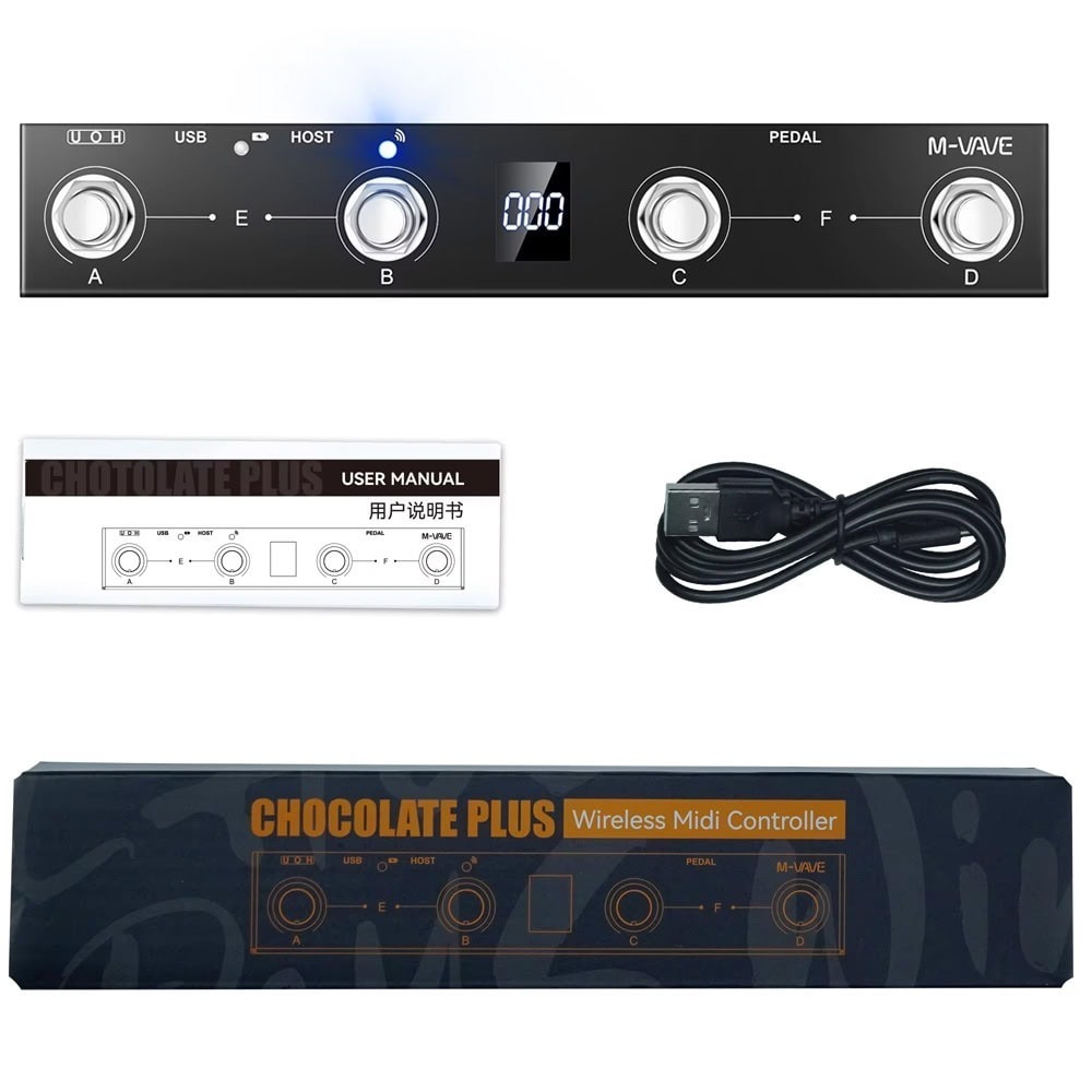 Pedal Guitar M Vave Chocolate Plus