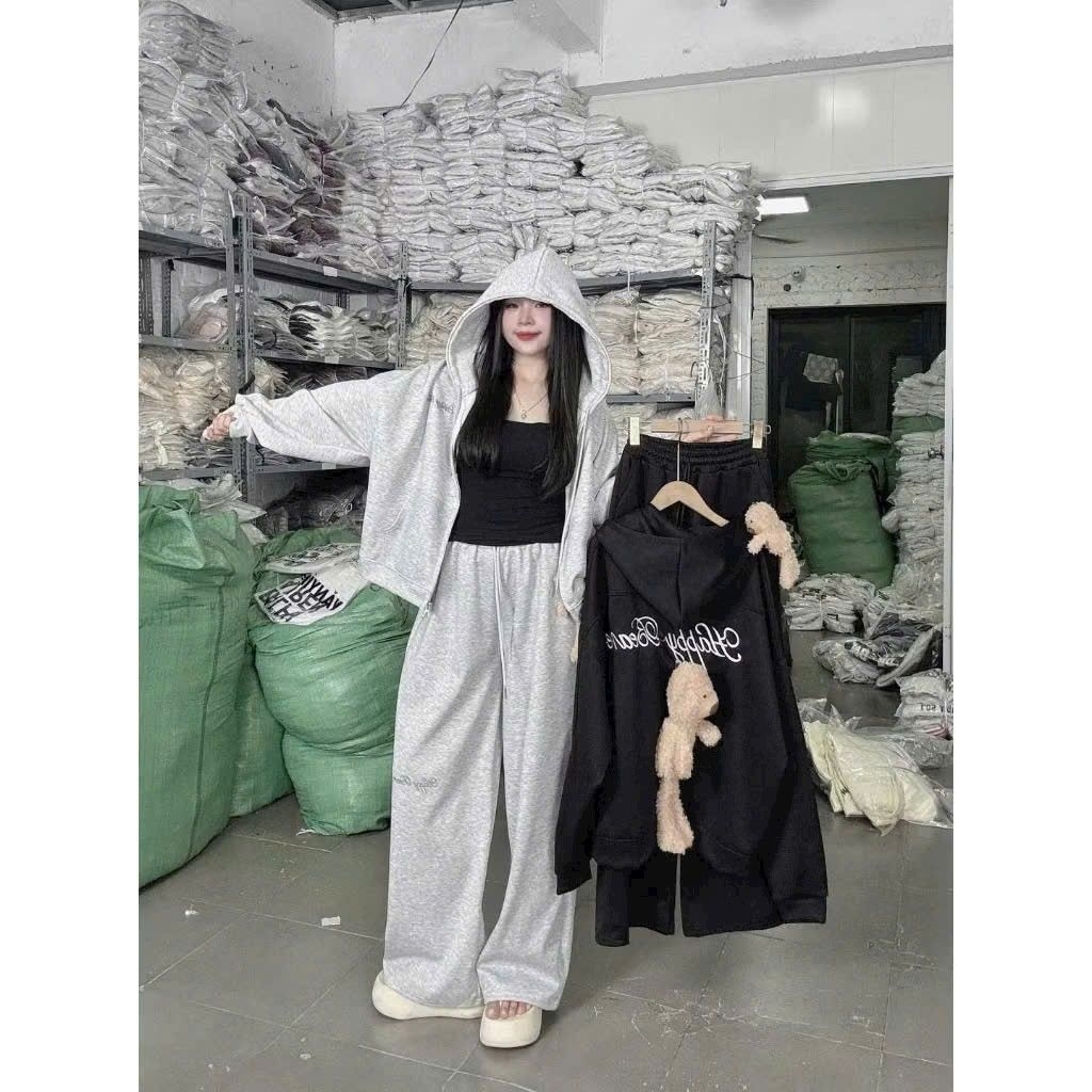 Set Bộ Gấu 13dermazo Lót Lông Dày Dặn Siu Ấm 2025