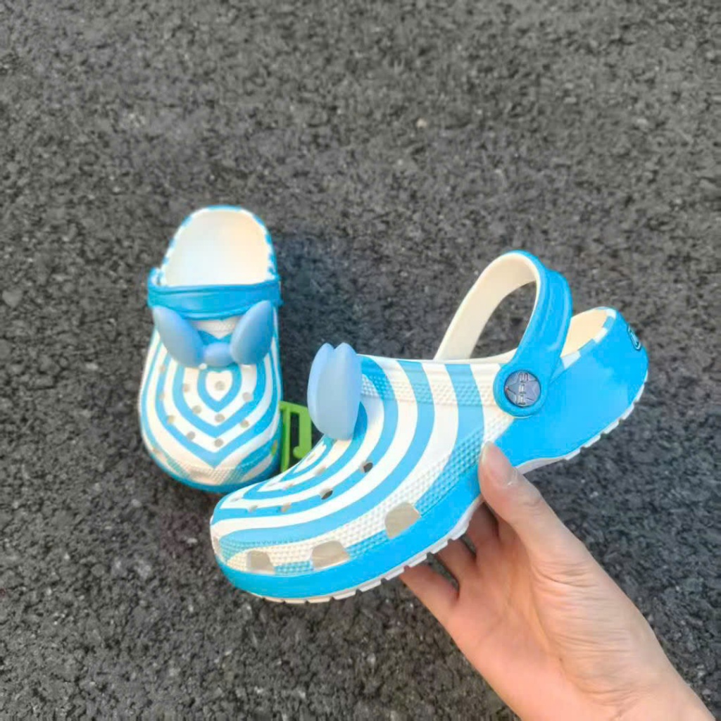 Dép nam nữ Crocs x the powerpuff girls vằn cực chất mang tiện lợi dễ thương