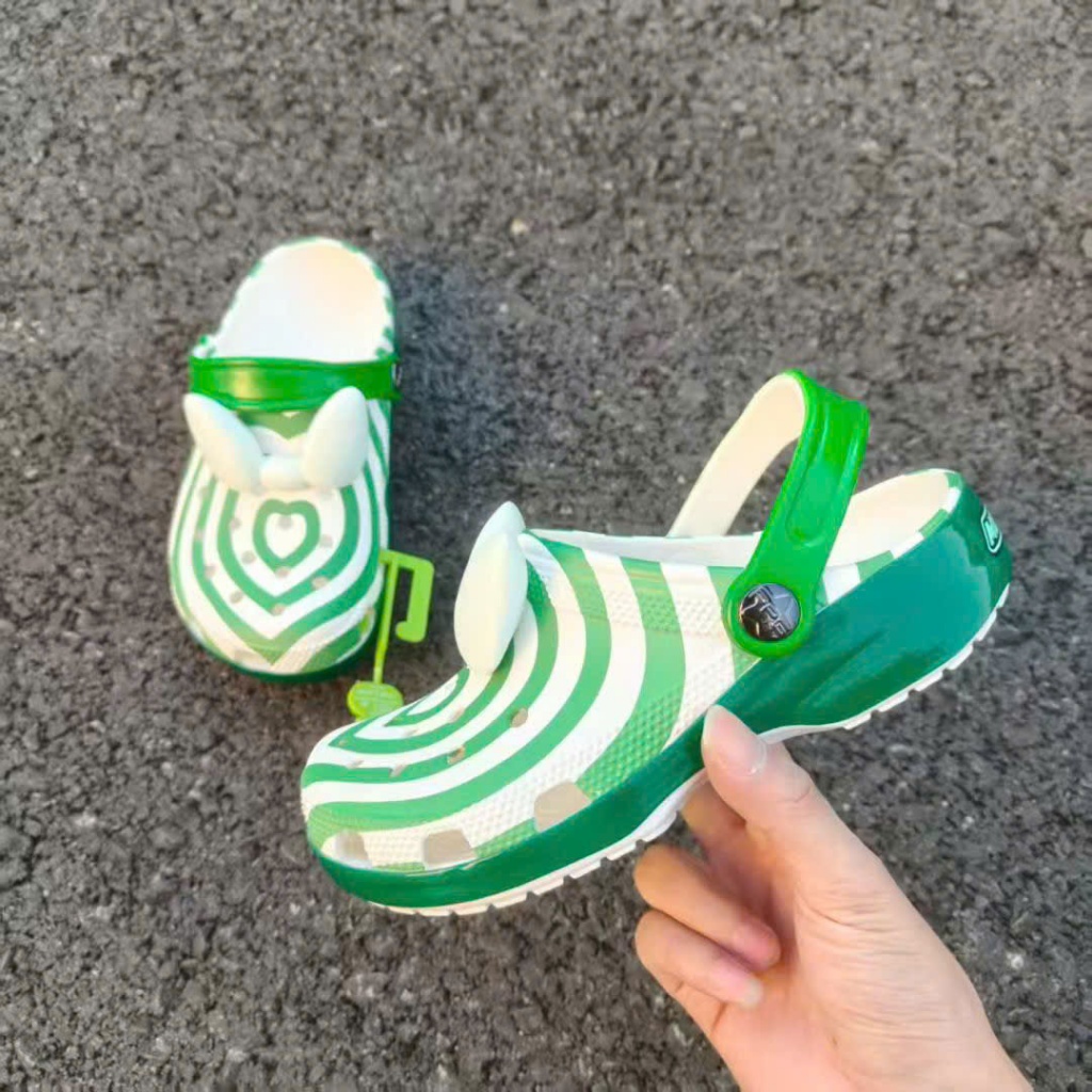 Dép nam nữ Crocs x the powerpuff girls vằn cực chất mang tiện lợi dễ thương