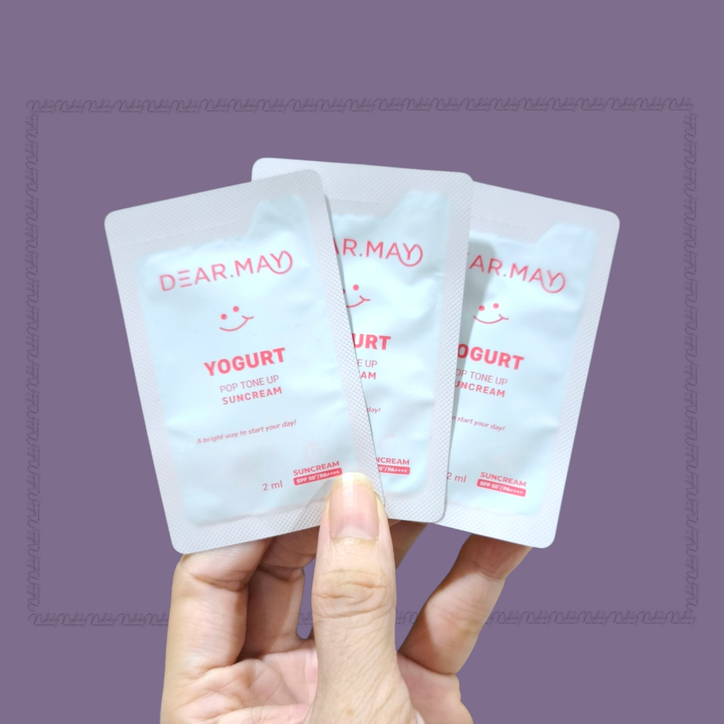 (Set 3 gói) Kem chống nắng Dearmay, chống nắng nâng tone Dearmay Yogurt Pop Tone Up Suncream
