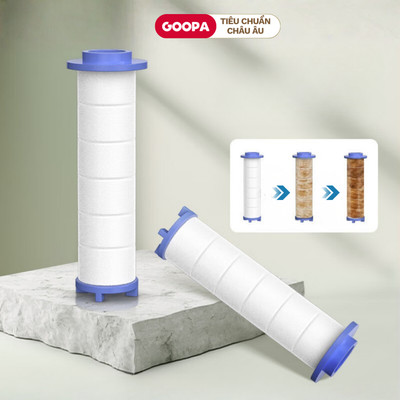 Lõi lọc vòi sen GOOPA chất liệu cotton PP an toàn khi sử dụng