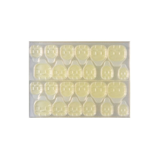 Miếng Dán Silicon mới ,Dán Móng  Úp ,Móng Giả ,1 miếng 24 ô