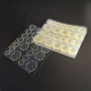 Miếng Dán Silicon mới ,Dán Móng  Úp ,Móng Giả ,1 miếng 24 ô