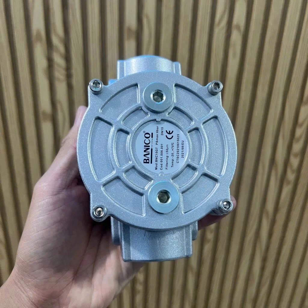 Bộ lọc tạp chất gas đầu vào cho hệ thống gas máy rang cà phê  và các hệ thống sử dụng gas - BANICO