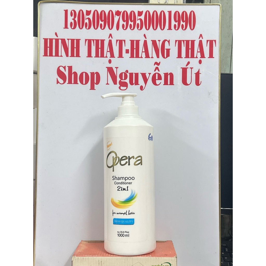 dầu gội opera 1000ml chai lớn 2in1