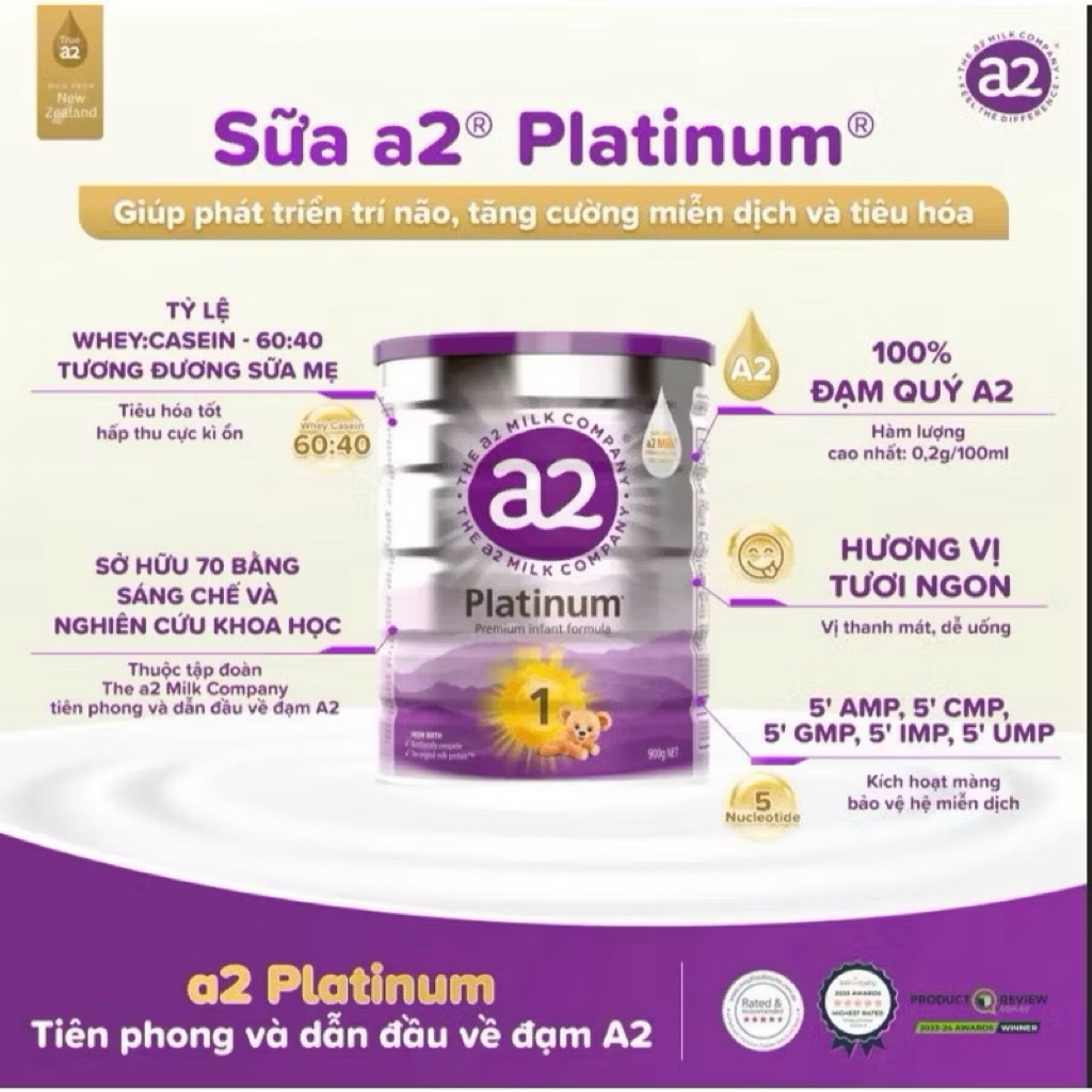 Sữa Công Thức A2 Platinum Premium Infant Formula – Dinh Dưỡng Từ Đạm Sữa A2 Tinh Khiết