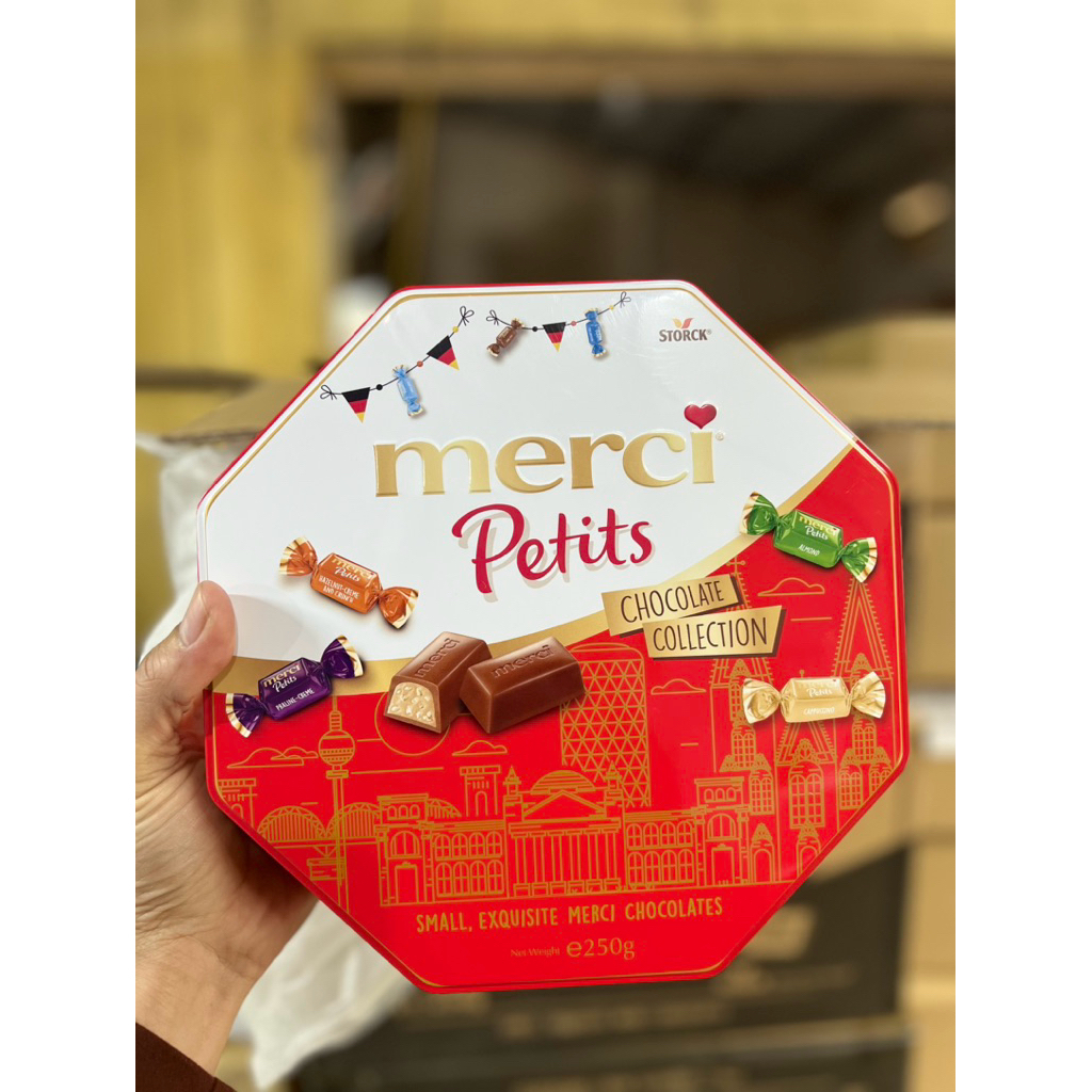 HỘP QUÀ TẾT SÔ-CÔ-LA HỖN HỢP MERCI PETITS CHOCOLATE COLLECTION 250g