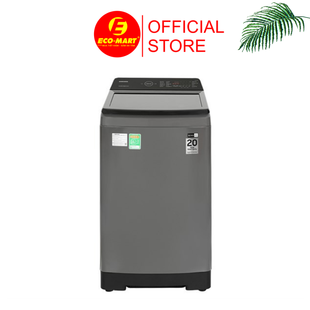 WA95CG4545BDSV Máy giặt Samsung cửa trên Ecobubble với Động cơ Digital Inverter 9.5kg WA95CG4545BDSV