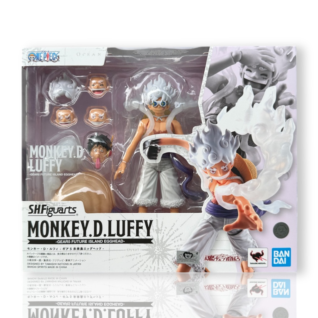 Mô Hình SHF Luffy Gear 5 Monkey.D.Luffy Luffy G5 Future Island Egghead Chính Hãng Bandai