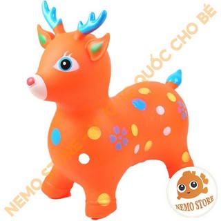  Thú Nhún hươu  Cao Cấp Cho Bé 8 Siêu Cu Te SMDT-AAA-114 