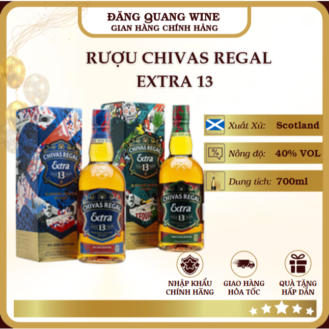 Rượu chivas 13 Cask Selection