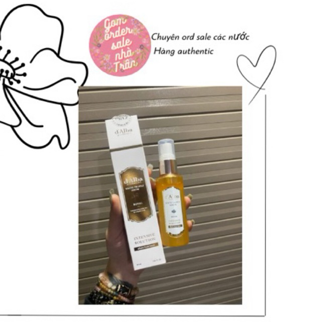 xịt dưỡng dalba royal mẫu mới