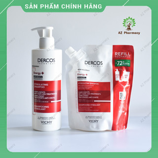   Bill_Pháp  Dầu gội Dercos màu đỏ 400ml | Ngăn ngừa rụng tóc nuôi dưỡng tóc yếu tóc hư tổn 