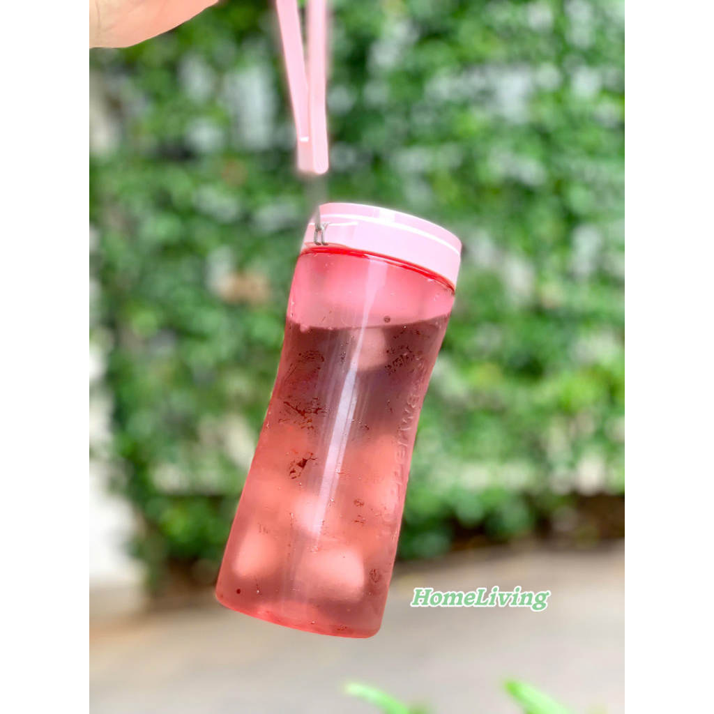 Bình Nước TUPPERWARE Lohas Chic Flask 500ml – Nhựa Nguyên Sinh An Toàn,Chống Rò Rỉ, Dễ Mang Theo