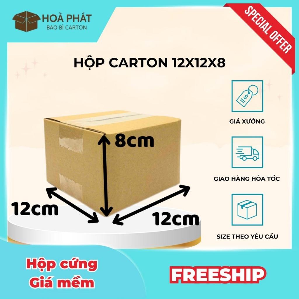 12x12x8 COMBO 20 Hộp Carton Đóng Hàng Giá Xưởng - Bao Bì Hoà Phát