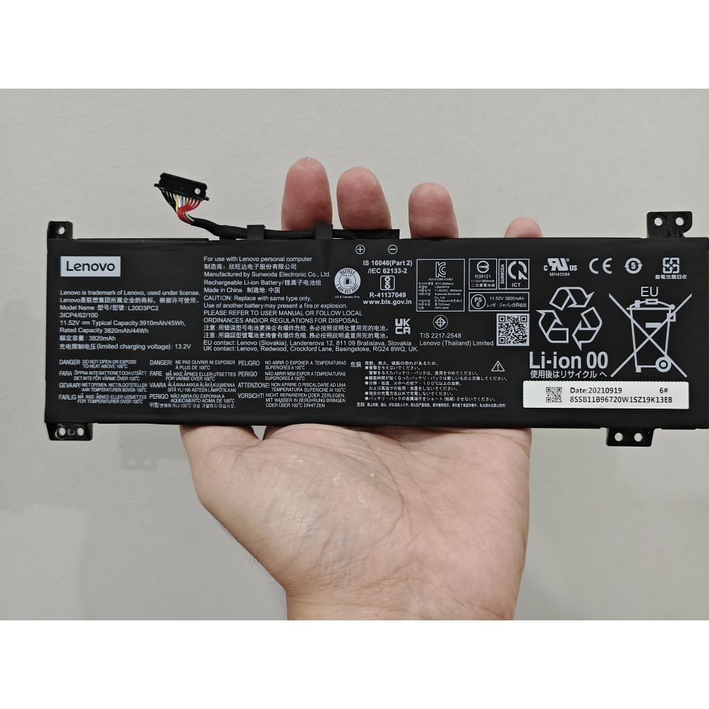 Pin Lenovo Ideapad Gaming 3 15ACH6 15IHU6