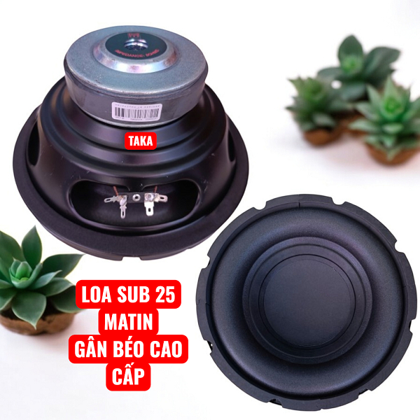 Củ loa sub martin 25cm gân béo từ 128 coil 39 nhập khẩu- giá 1 chiếc