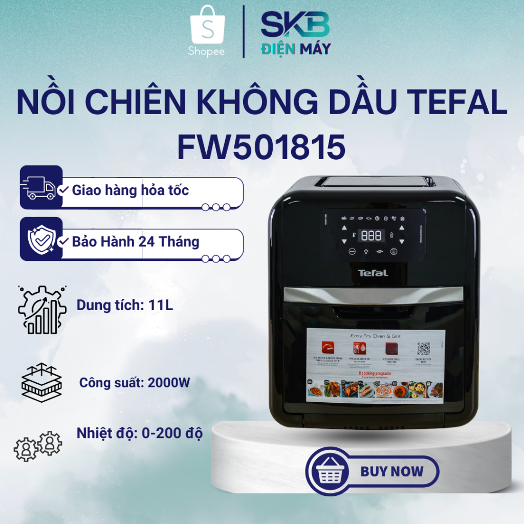 Nồi chiên không dầu Tefal FW501815 - Bảo Hành 24 Tháng
