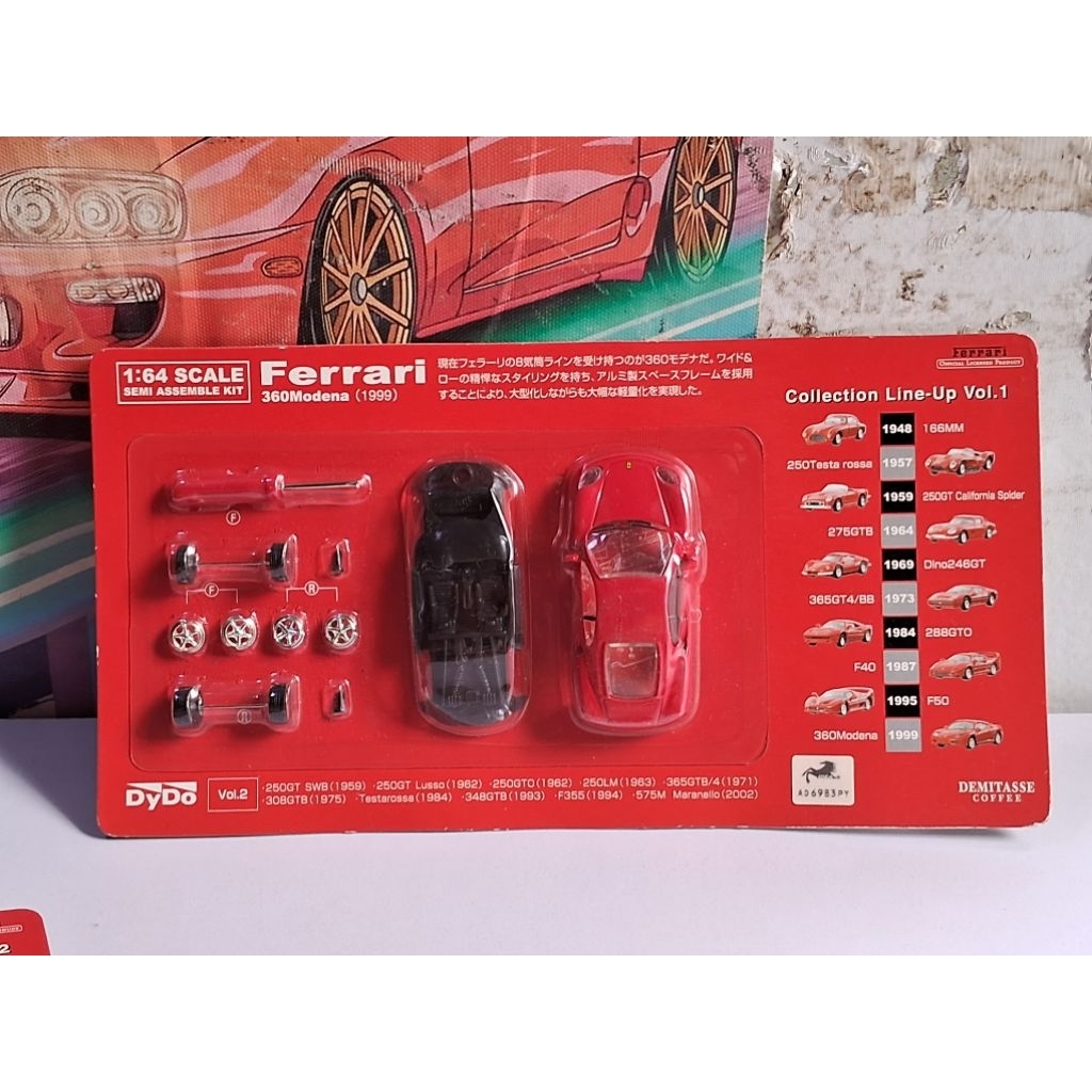 KYOSHO 1/64 - 1990 FERRARI 360 MODENA
