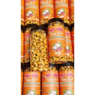 (Hũ 400gr) HẠT ĐIỀU RANG TỎI ỚT 🌶🌶