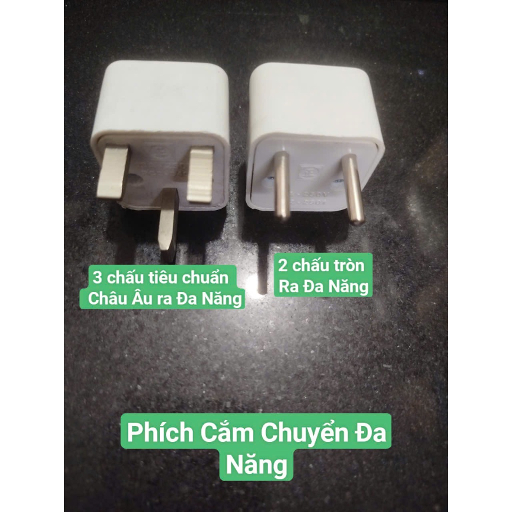 Phích Nối Đa Năng PC2-2901 ,PC2-3401- chuyển đổi nhiều dạng phích 2, 3 chấu Tiến Thành Hành VN chất 