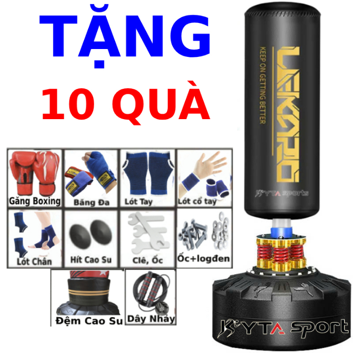 Bao cát đấm boxing, trụ đấm boxing, bao cát đấm bốc boxing chính hãng Kyta Sport tặng 5 đến 8 quà
