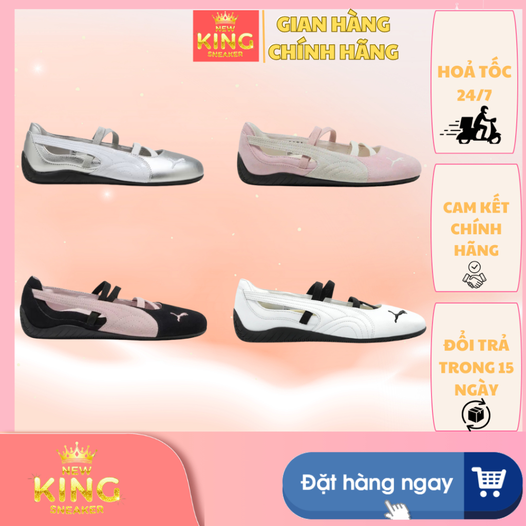[𝙎𝘼𝙇𝙀 Chính Hãng] Giày Speed_cat Ballet AUTHENTIC. Giày Ballet Nữ Phối Đồ Siêu Xinh  Chính Hãng.- NE
