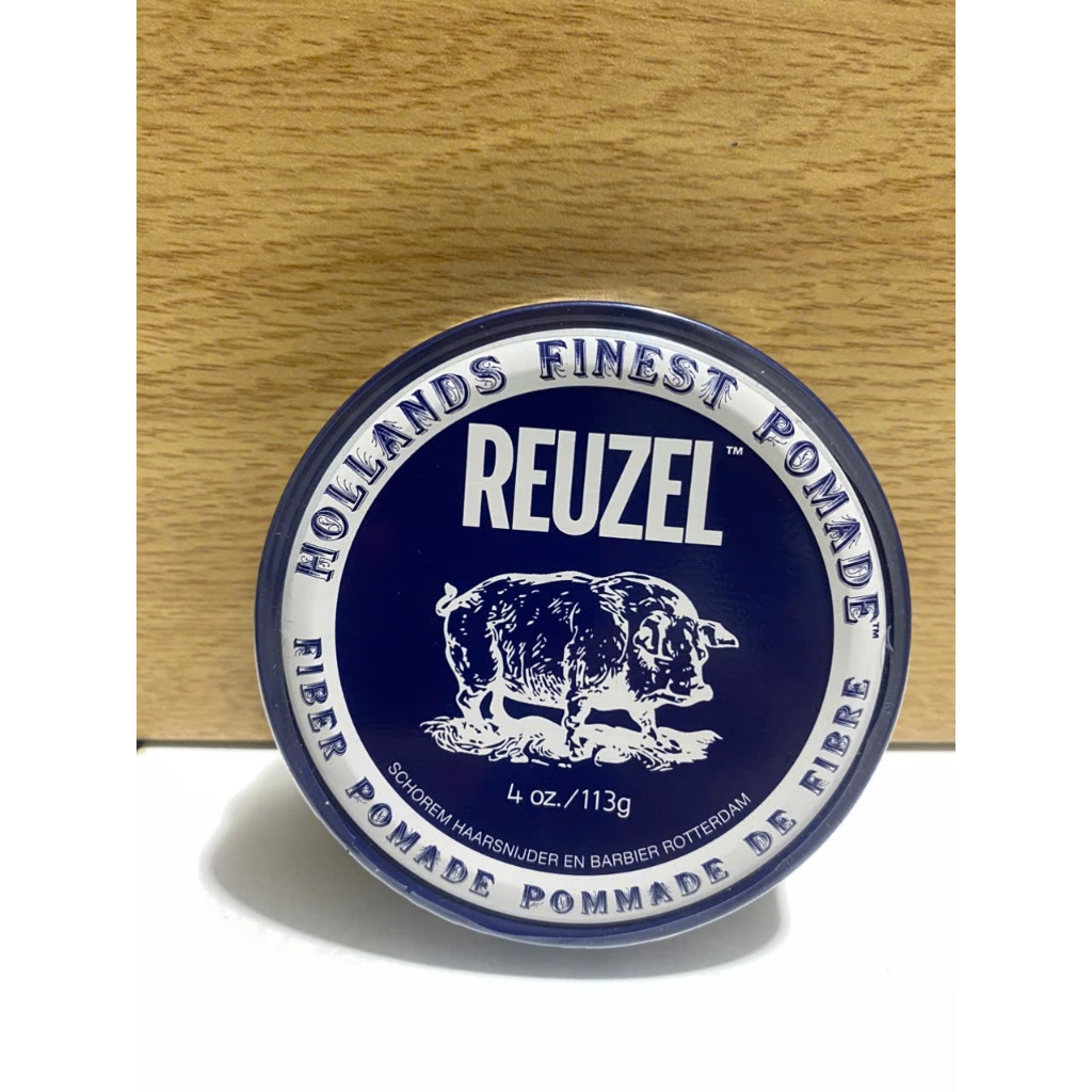 Sáp Giữ Nếp Tạo Kiểu Tóc tốt Độ Bóng nhẹ Gốc Nước Reuzel Fiber Pomade 340g