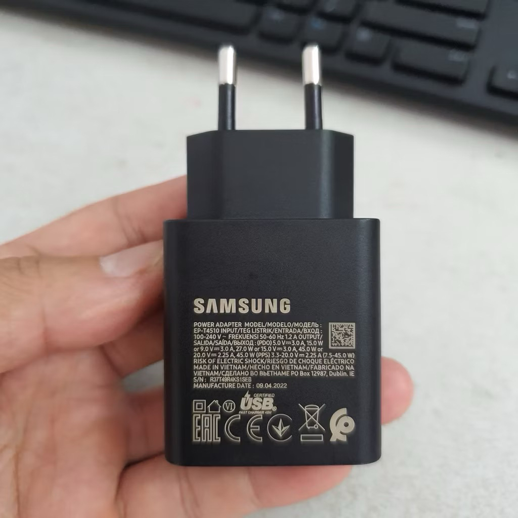Sạc nhanh SAMSUNG 45W CHÍNH HÃNG