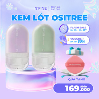 Kem lót trang điểm OSITREE dưỡng ẩm che khuyết điểm kiểm soát dầu làm sáng da 25g 