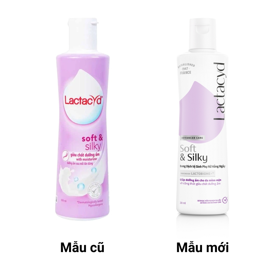Dung Dịch Vệ Sinh Phụ Nữ Lactacyd Soft&silky 250Ml