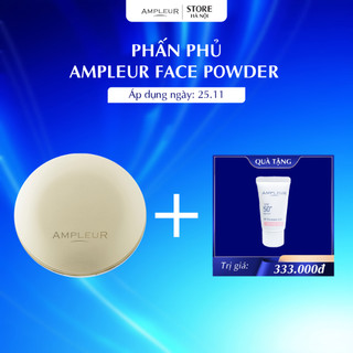Phấn phủ AMPLUER Face Powder che phủ khuyết điểm, cấp ẩm, chống lão hoá da 10g