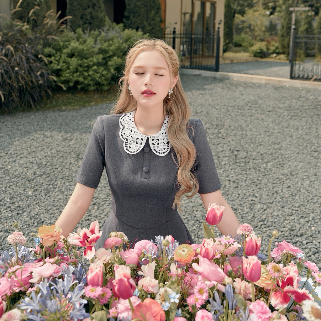 JOIE DES ROSES Áo croptop