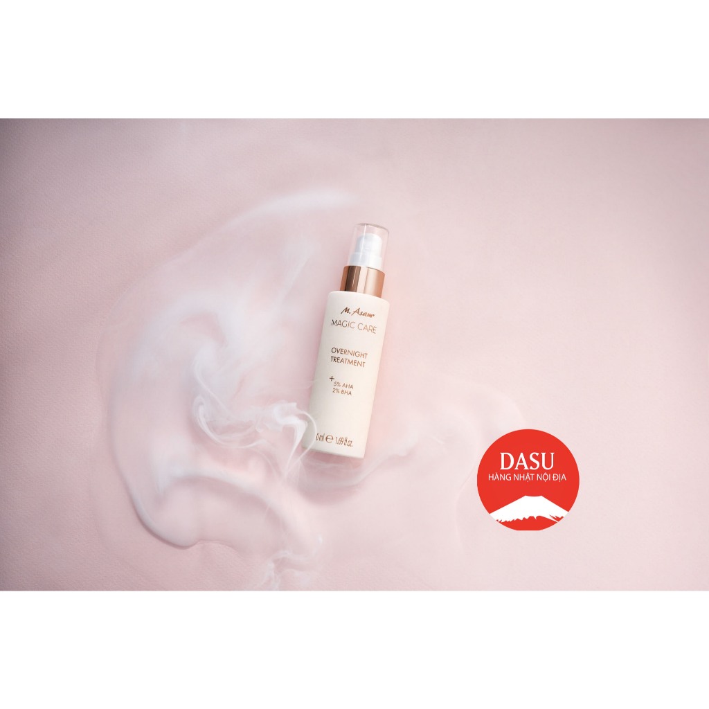 Tẩy Tế Bào Chết AHA & BHA M. Asam 50ml Magic Care Overnight Treatment AHA & BHA