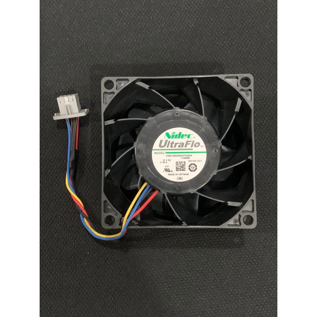 🌀 Quạt Tản Nhiệt Nidec UltraFlo 12V – Hàng Tháo Từ Server Google – Hiệu Suất Cực Mạnh