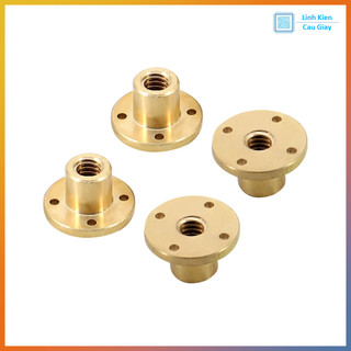 Đai ốc trục vít me T8, bước 2mm và 8mm
