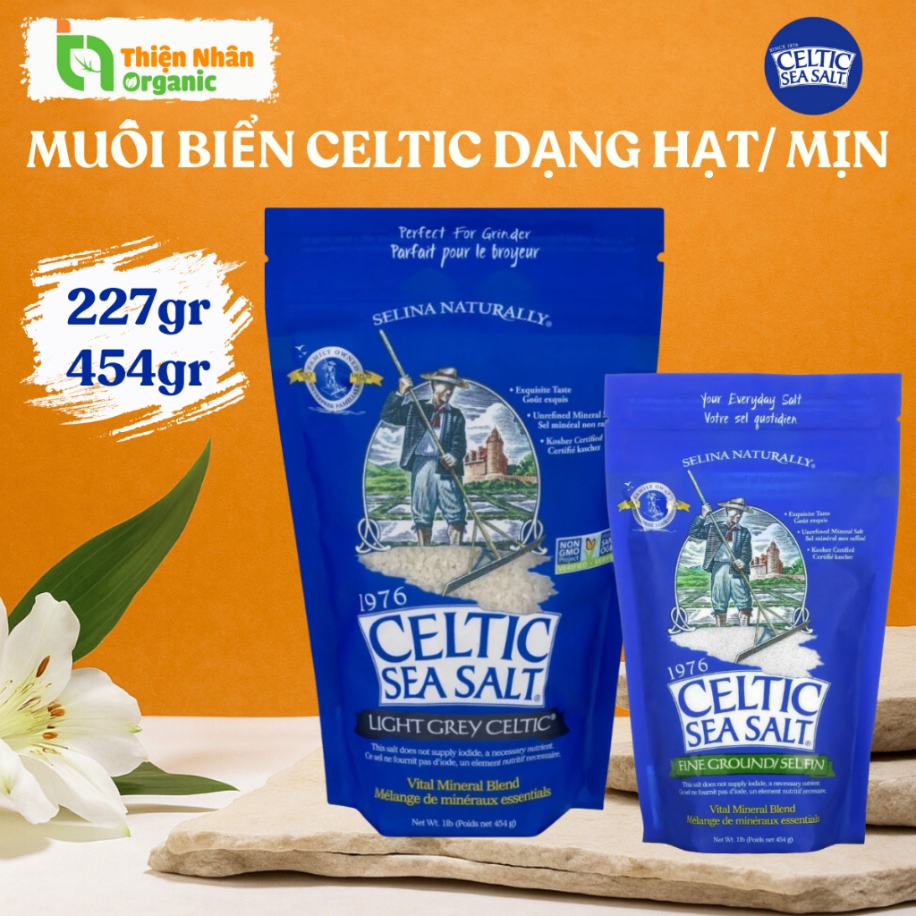 Muối Biển CELTIC Selina Naturally Sea Salt Các Loại