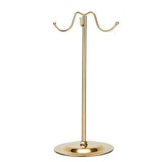 Zinhstore giá treo túi xách màu vàng kim, inox decor sang trọng