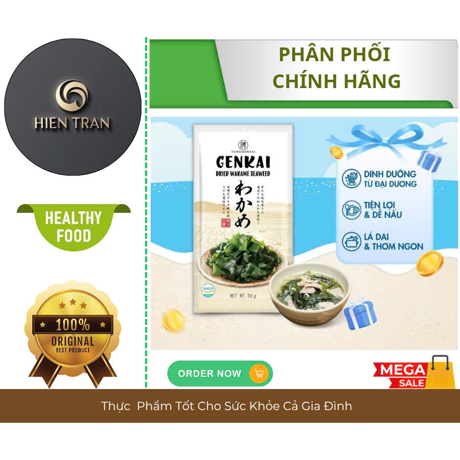 GENKAI - Rong Biển Nấu Canh 50g