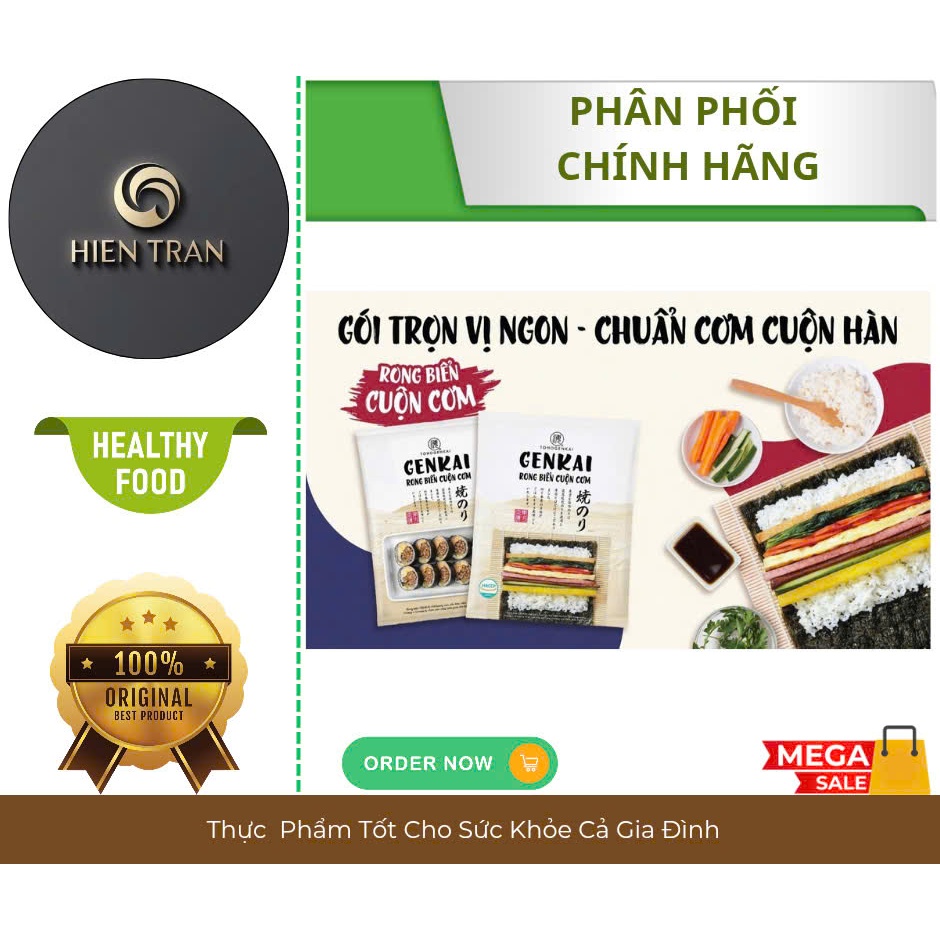 GENKAI - Rong Biển Cuộn Cơm GENKAI Các Loại