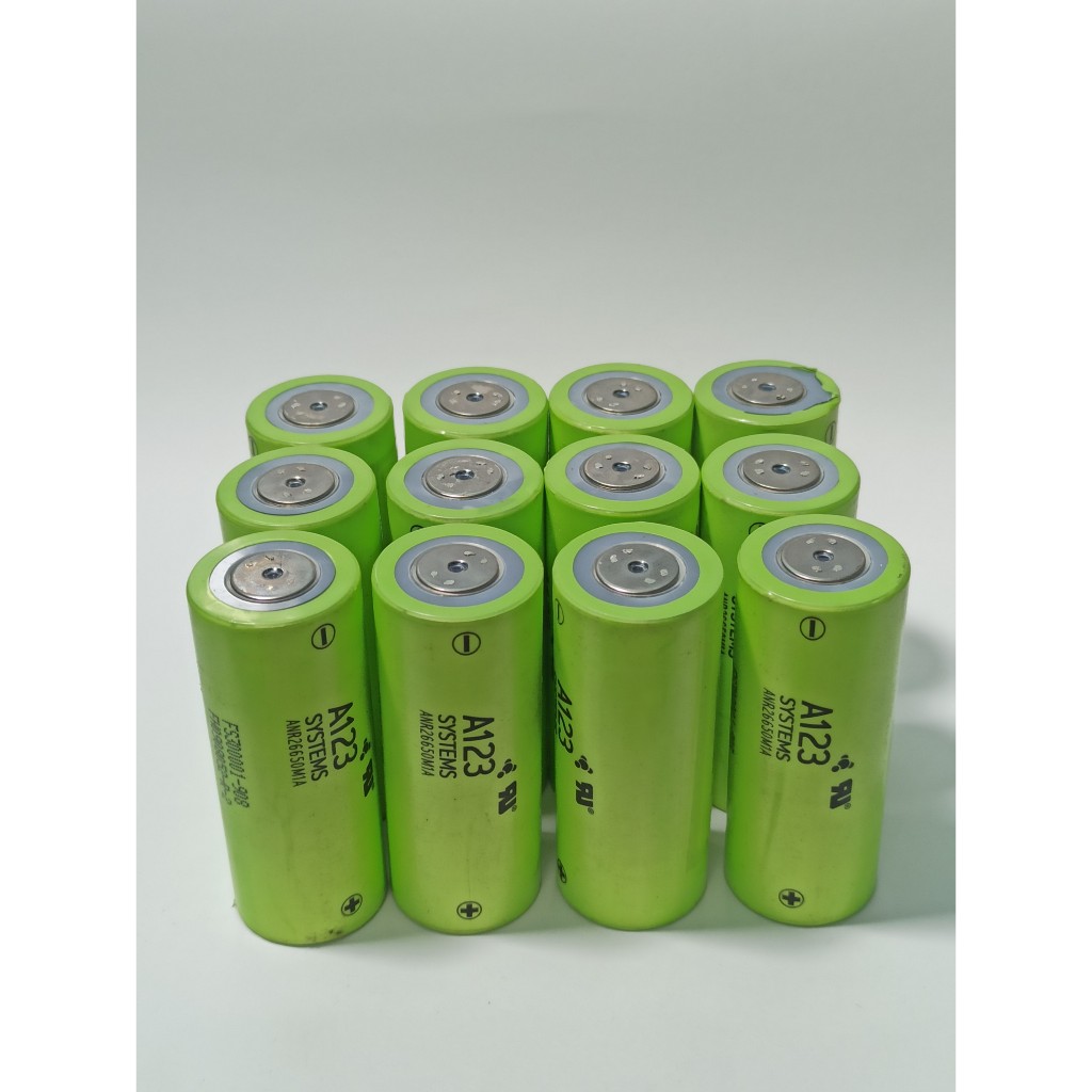 Combo 12 viên pin A123 xả cao 120A hàng tháo khối.